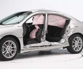 2012 Nissan Maxima IIHS Side Impact Crash Test Picture